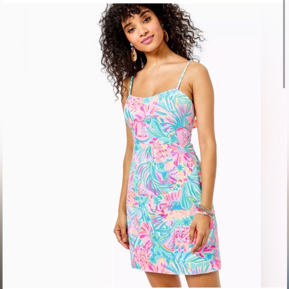 NWT Lilly Pulitzer Shelli Stretch Shift Tropical Punch